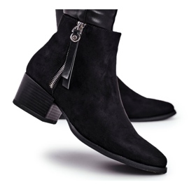 EVE Diskretno crne izolirane štikle za žene crna