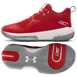 Under Armour Gs Sc 3Zero Iv Boys Jr 3023918-600 košarkaške cipele šaren crvena