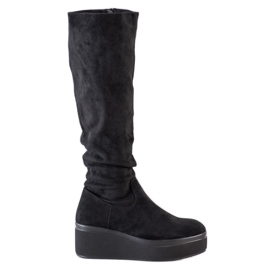 Sergio Leone Čizme na platformi Sergia Leonea crna