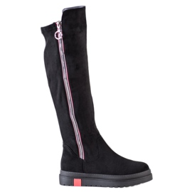 Seastar Čizme preko koljena crna