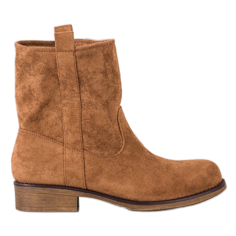 Seastar Navlačne čizme od antilopa smeđa