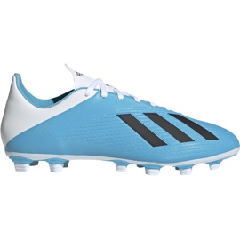 Kopačke adidas X 19.4 FxG plavo -bijele F35378 plava plava