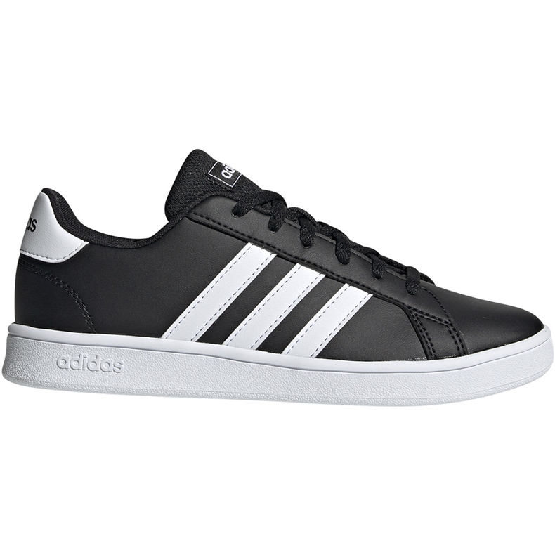 Adidas Grand Court K dječje cipele crno -bijele EF0102