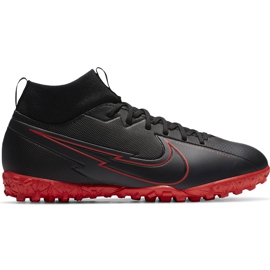 Nike Mercurial Superfly 7 Academy Tf Junior AT8143 060 nogometna cipela crna crna