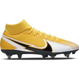 Nike Mercurial Superfly 7 Academy Sg Pro Ac BQ9141 801 nogometna cipela žuti narančasta