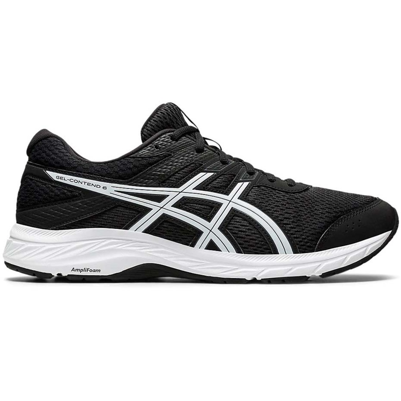 Asics Gel-Contend 6 crno-bijele muške tenisice 1011A667 003