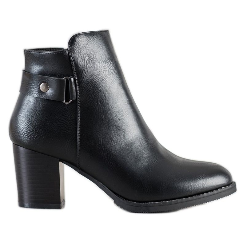 J. Star Udobne čizme na post crno