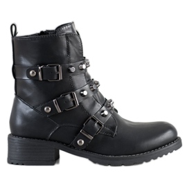 SHELOVET Topli radnici s ukrasima crna