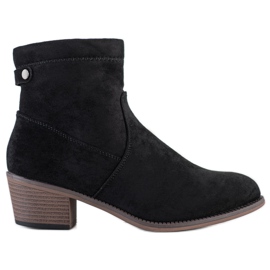 Camo Ležerne čizme na postu crna