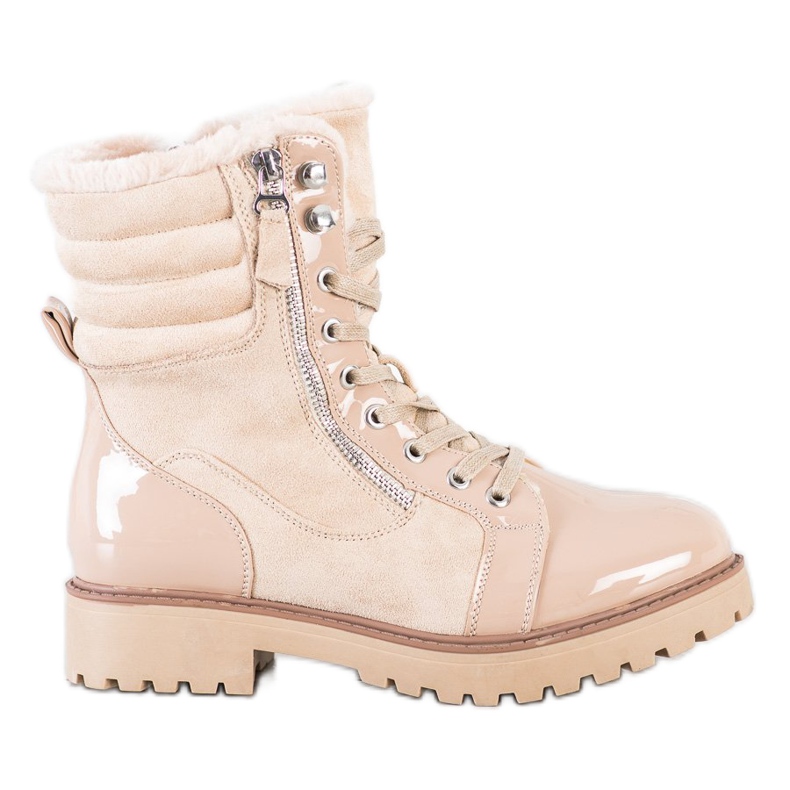 SHELOVET Elegantni hvatači s zagrijavanjem bež