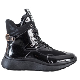 SHELOVET Sportske čizme s izolacijom crna