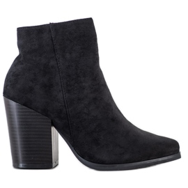 Marquiz Čizme na širokom postu crna