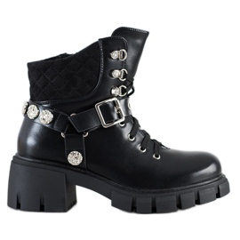 Yes Mile Elegantni radnici s ukrasima crna