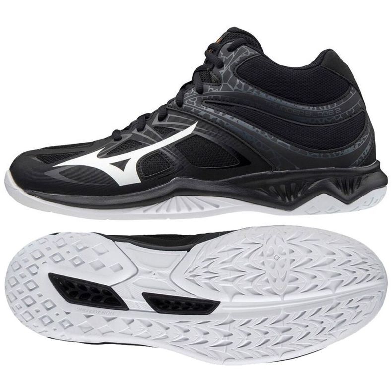 Cipele Mizuno Thunder Blade 2 Mid M V1GA197550 raznobojna crno