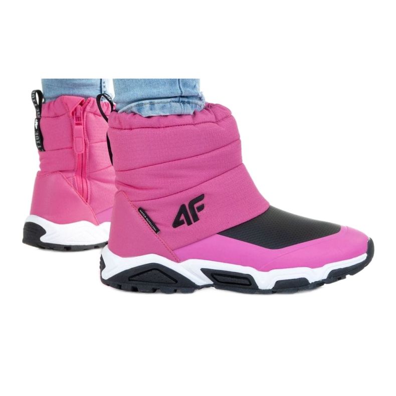 Cipele 4F Jr HJZ20-JOBDW002 Ružičasta bijela