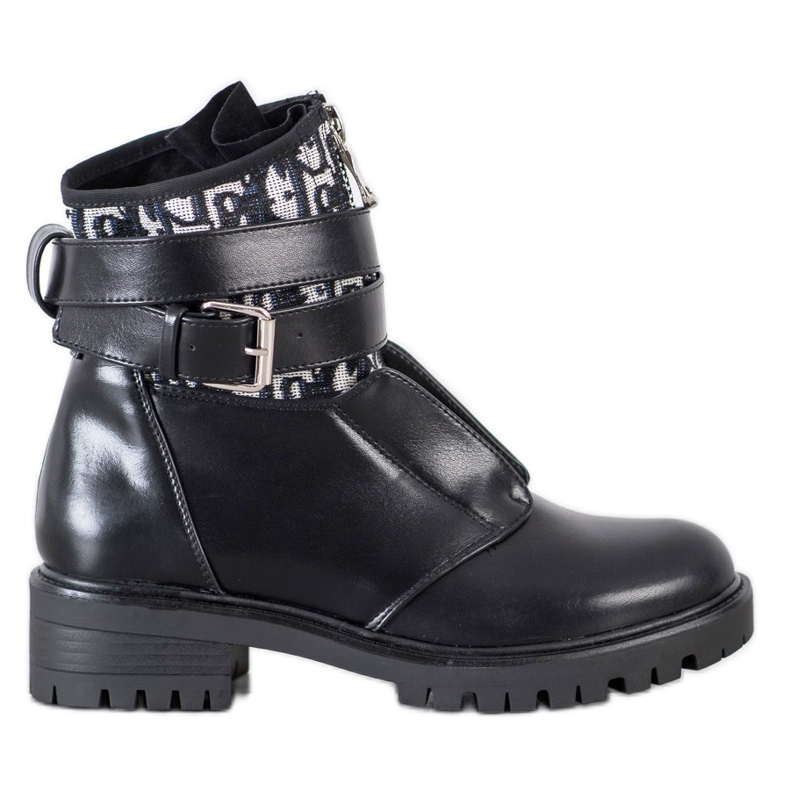 Seastar Moderne torbe s patentnim zatvaračem crno