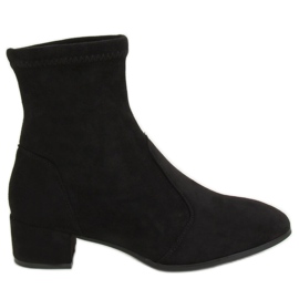 Crne YK-103 Crne čizme s mekanim gornjim dijelom crna