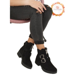 Crne XJ-30 Crne čizme na štitniku crna