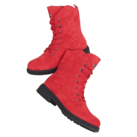 Crveni radnici na vezanje J320 Crveni crvena