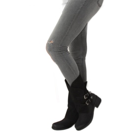 Crne vojne čizme ST-33P Crna