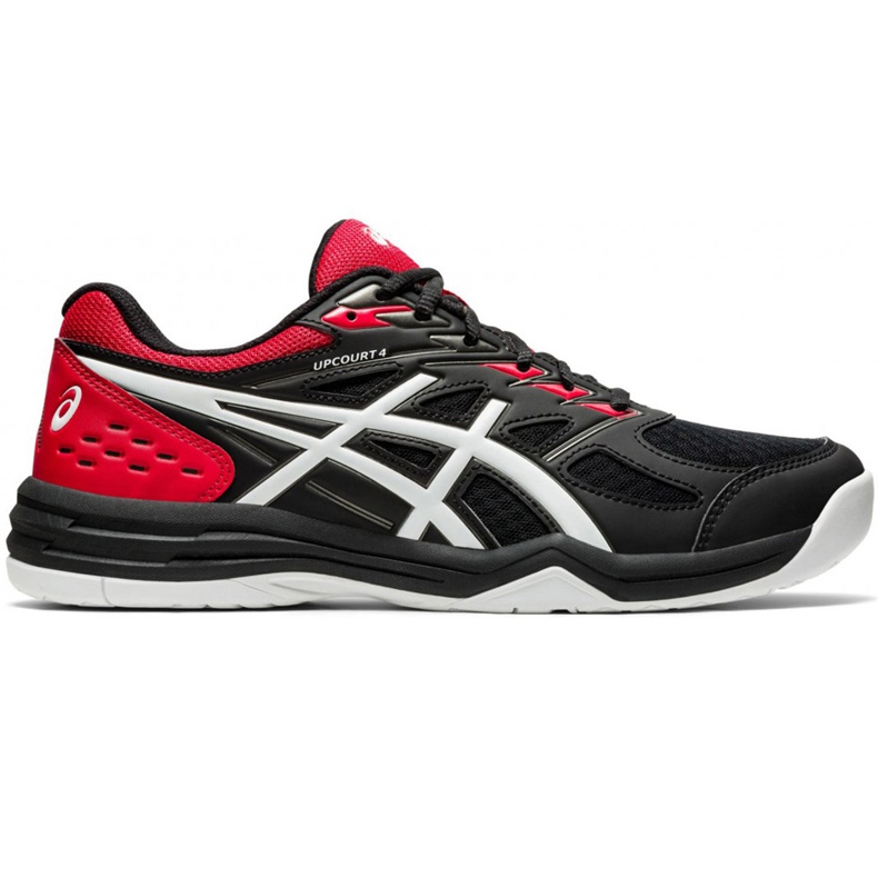 Asics Upcourt 4 crno-crvene 1071A053 002 muške cipele za odbojku raznobojna