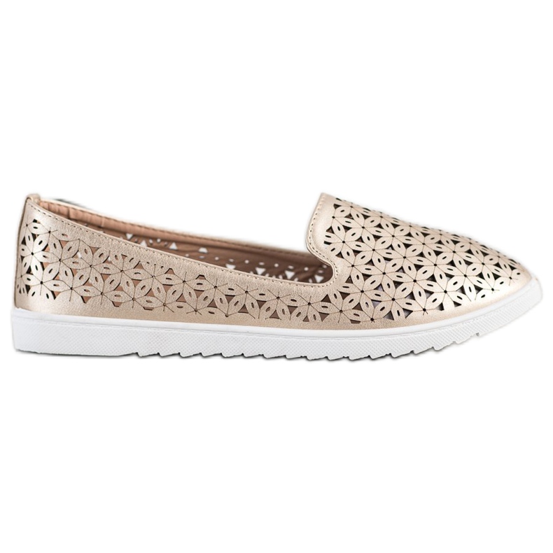 Renda Udobni ažurni lordovi zlatna