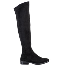 Sergio Leone Čizme s asimetričnim gornjim dijelom crna