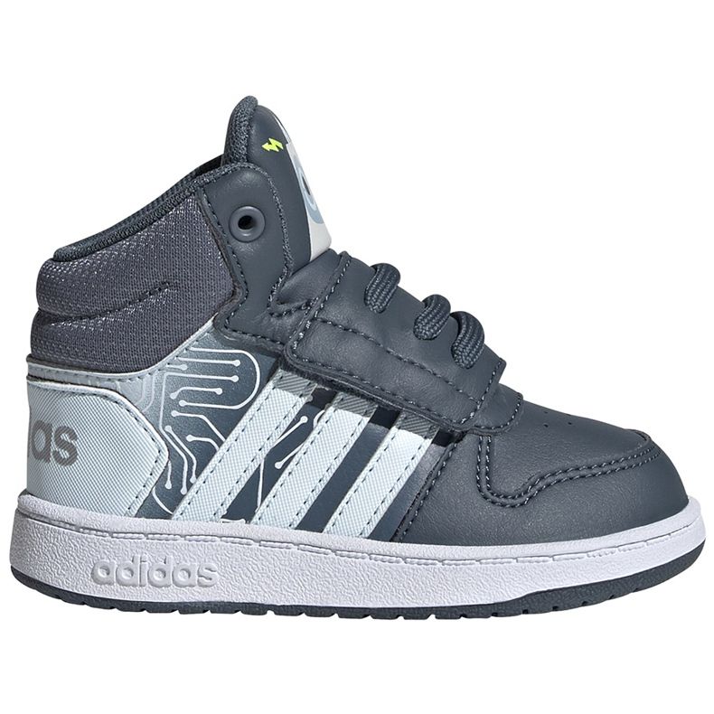 Adidas Hoops Mid 2.0 I sive dječje cipele FW4925 siva