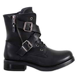 Kayla Klasični radnici s kopčama crna