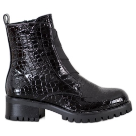 Super Me Workery Snake Print crna