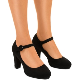 Crne antilop pumpe na stupu Liayarus crna