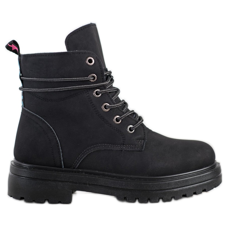 SHELOVET Crni hvatači sa eko kožom crno