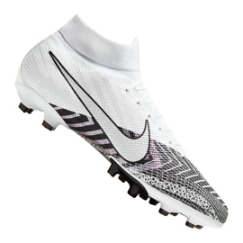Nike nogometne tenisice Superfly 7 Pro Mds Fg BQ5483-110 bijela, crna, ružičasta bijela