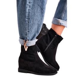 FG1 Ženske gležnjače od antilopa Crna Vanya