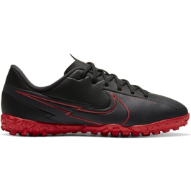 Nogometna cipela Nike Mercurial Vapor 13 Academy Tf Junior AT8145 060 crna, crvena crna