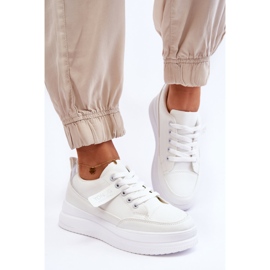 Klasične ženske sportske cipele bijele Ronesha bijela 1