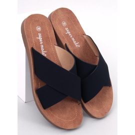 Ryan Black ženske papuče crno 1