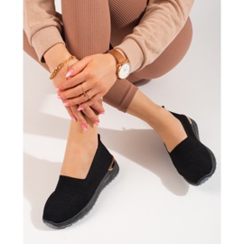 Ženske Shelovet crne ažur tenisice crna 2