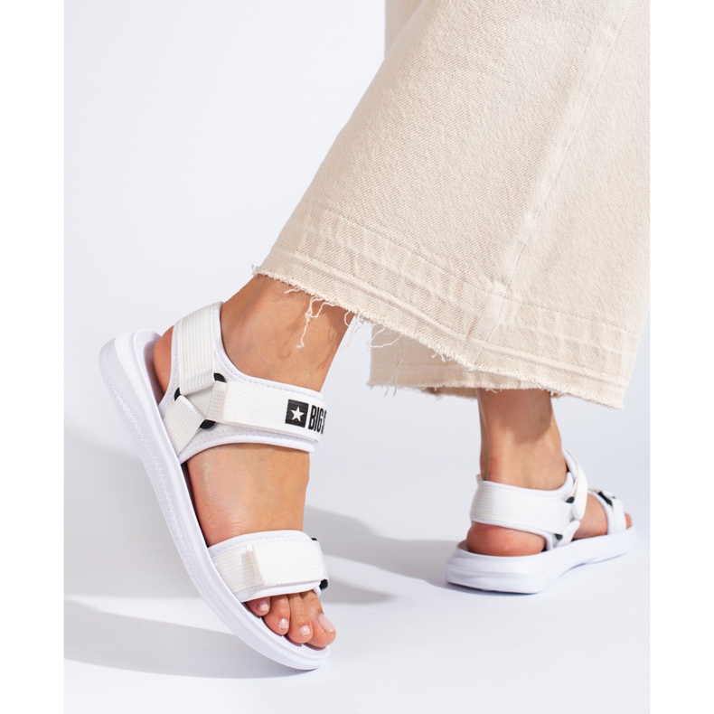 Ženske bijele sandale Big Star HH274A026 bijela 2