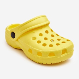 Dječji pjenasti Crocs tobogani Yellow Percy žuta boja 1