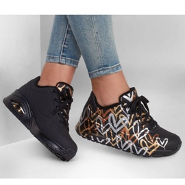 Cipele Skechers Uno Metallic Love W 155523/BKGD crno 1