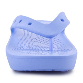 Crocs Klasične japanke s platformom W 207714-5Q6 plava 1