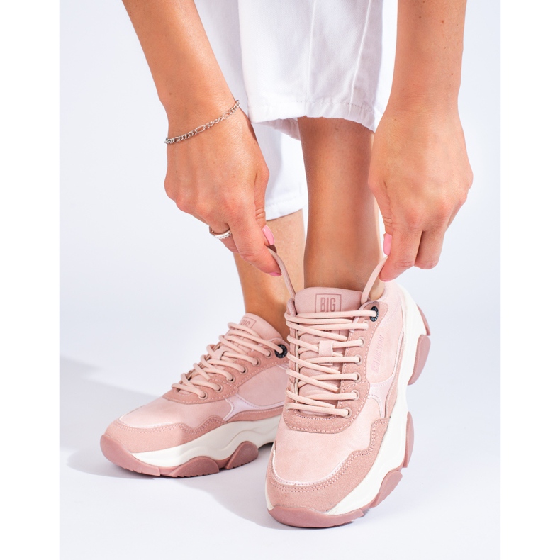 Ženske Big Star tenisice KK274385 ružičasta 1