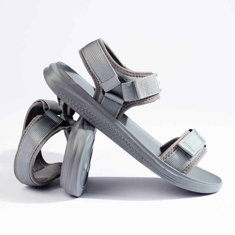 Big Star HH174843 muške sive sandale siva 2