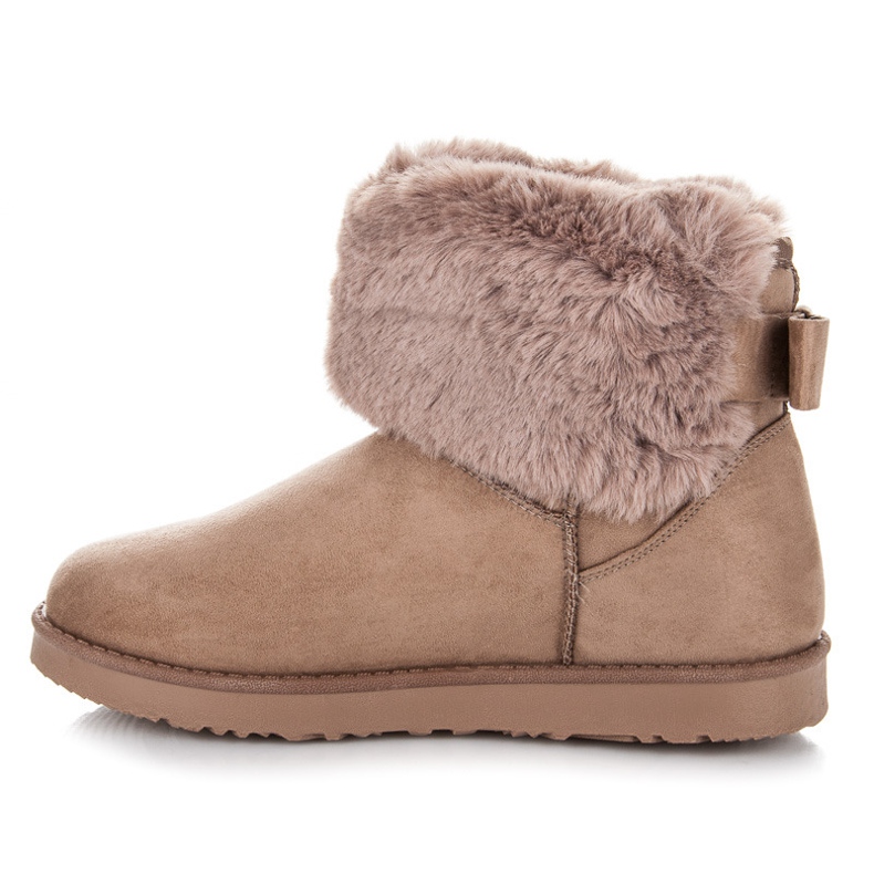 Kylie Mukluki s lukom smeđa 1