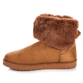 Kylie Mukluki s mašnom smeđa 1