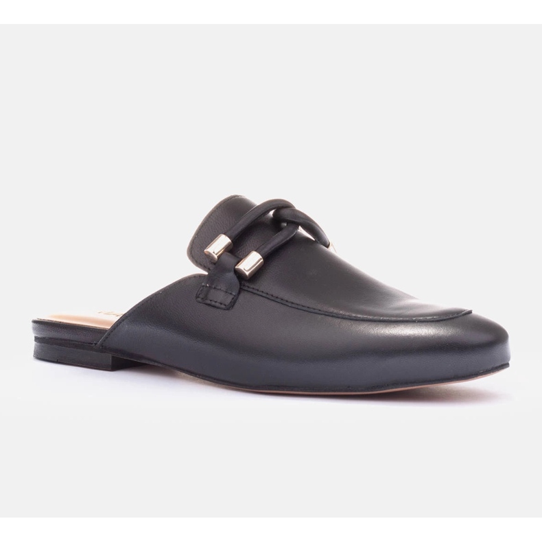 Marco Shoes Papuče s ukrasom crno 1