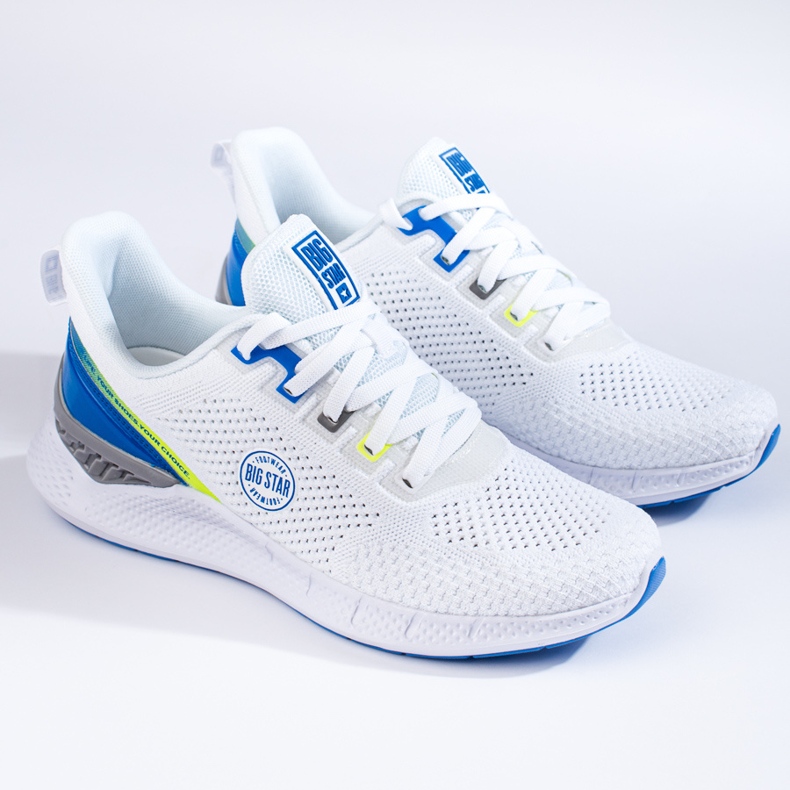 Big Star LL174102 muške bijele sportske cipele bijela 1