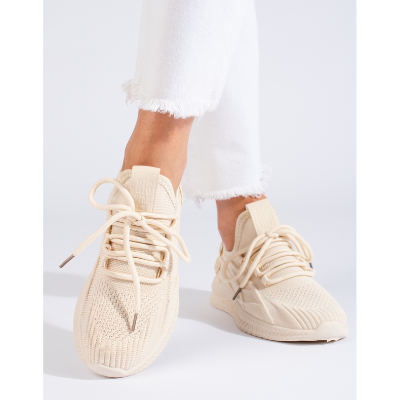 Ženske bež sportske cipele LL274714 Big Star 1