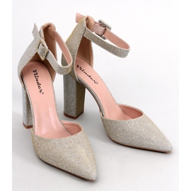 Midnight LT.GOLD cipele s preljevnom petom zlatna 1